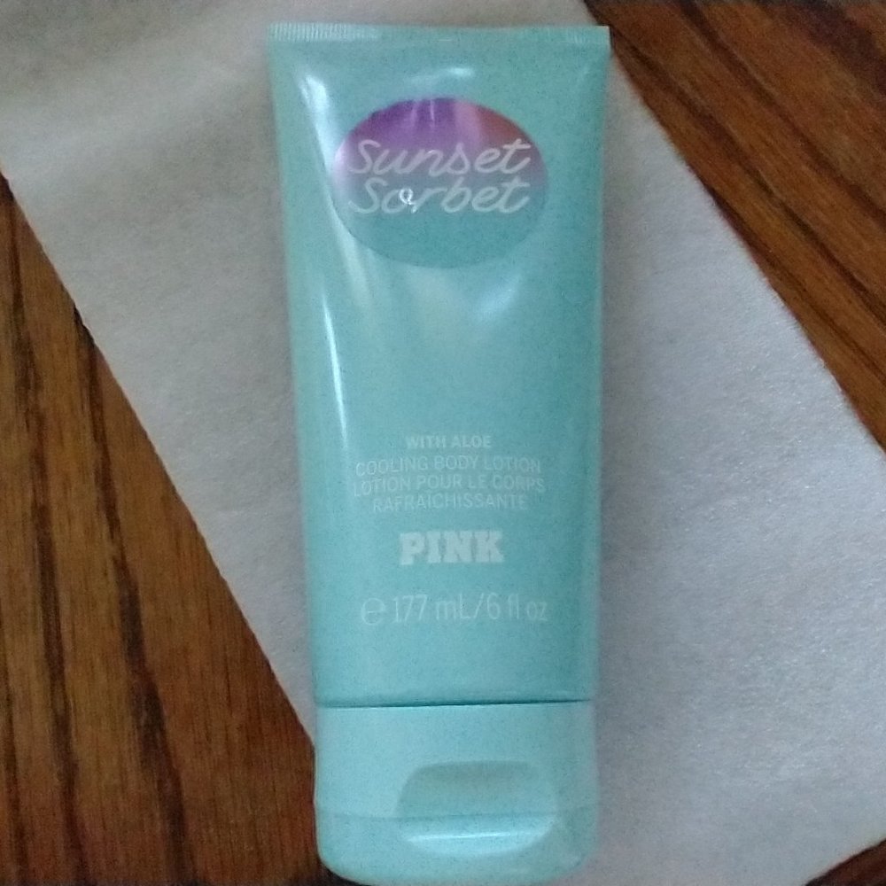 PINK Victoria's Secret Sunset Sorbet Cooling Lotion